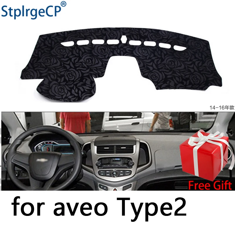 Rose Pattern Non-slip Car Dashboard Cover Dash Mat Pad DashMat ANti-UV Car Sticker for Chevrolet Aveo 2014-2017 Car Styling
Rose Pattern Non-slip Car Dashboard Cover Dash Mat Pad DashMat ANti-UV Car Sticker for Chevrolet Aveo 2014-2017 Car Styling
