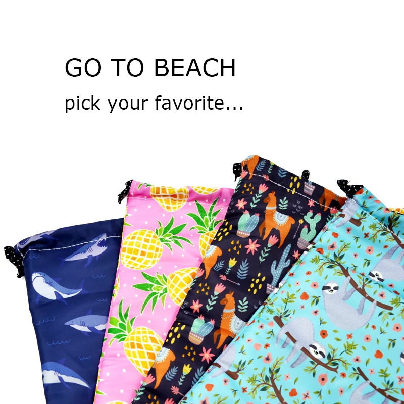 BONAMIE Wet Bikini Bag Fashion Drawstring Bag For Wet Clothes Women Beach Bag Printed Female Handbag Sloth Alpaca Shark NEW
BONAMIE Wet Bikini Bag Fashion Drawstring Bag For Wet Clothes Women Beach Bag Printed Female Handbag Sloth Alpaca Shark NEW