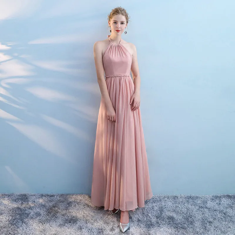 Party Long Dress Women Skin Pink Plus Size Dress 2019 New Spring Summer Night Banquet Pleated Chic Vestido Dress Feminina LD799
Party Long Dress Women Skin Pink Plus Size Dress 2019 New Spring Summer Night Banquet Pleated Chic Vestido Dress Feminina LD799