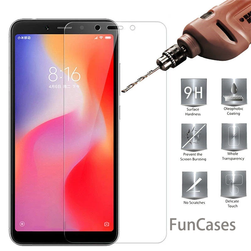 Для Xiomi Redmi 4X 4A 5A 6A 9 H протектор экрана из закаленного стекла на Note4 5pro 6pro 7pro 5 Plus