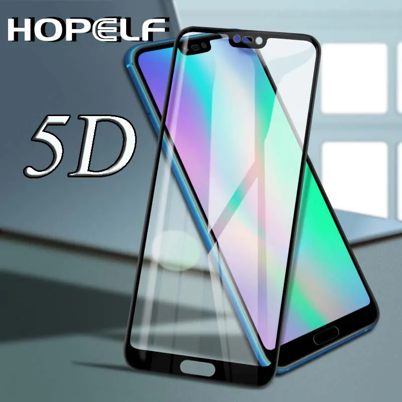 Закаленное стекло 5D для Huawei P20 Pro Lite Защита экрана Mate 10 P10 Honor 9 Nova 3|Защитные стёкла и