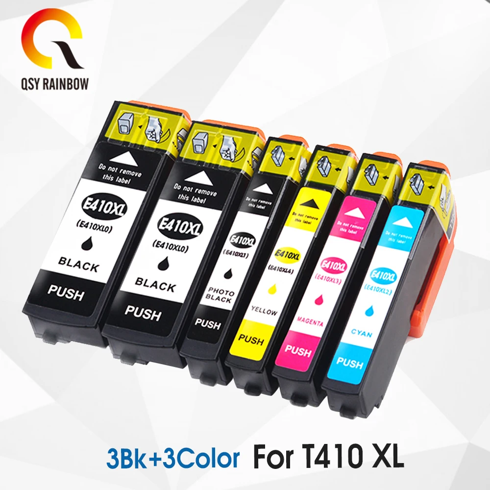 

6X Compatible ink Cartridge T410 T410XL for Epson Expression Premium XP-630 XP-830 XP-530 XP-540 XP-640 XP-900 inkjet printer