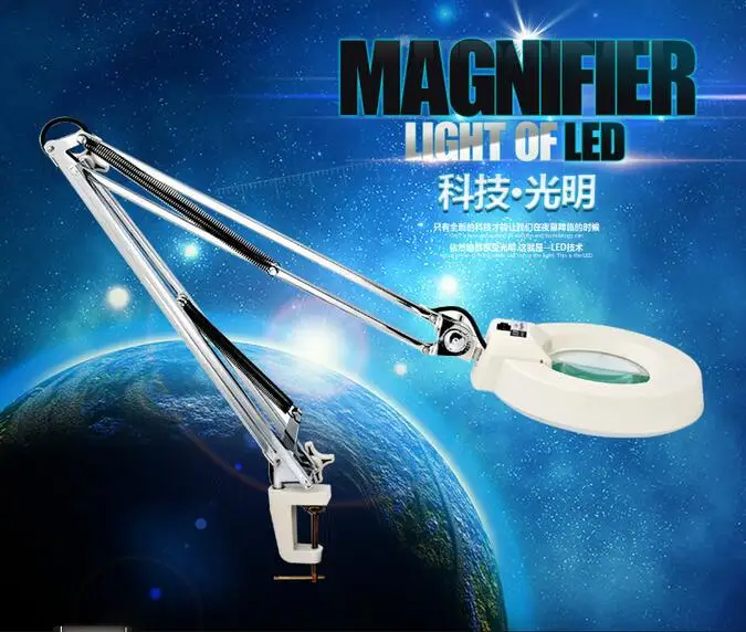 high quality Magnifying Glass Lamp Light Illuminated Green Optical Glass Magnifier Folding Stand F Precision Parts Inspectio
high quality Magnifying Glass Lamp Light Illuminated Green Optical Glass Magnifier Folding Stand F Precision Parts Inspectio
