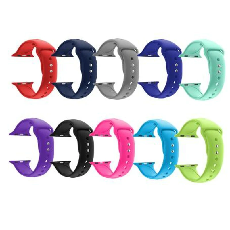 Dehyaton Bracelet Strap for Apple Watch Sport Band Soft Silicone 42mm Watchband 38mm Straps for iWatch Series 3 2 1 Watchbelt
Dehyaton Bracelet Strap for Apple Watch Sport Band Soft Silicone 42mm Watchband 38mm Straps for iWatch Series 3 2 1 Watchbelt
