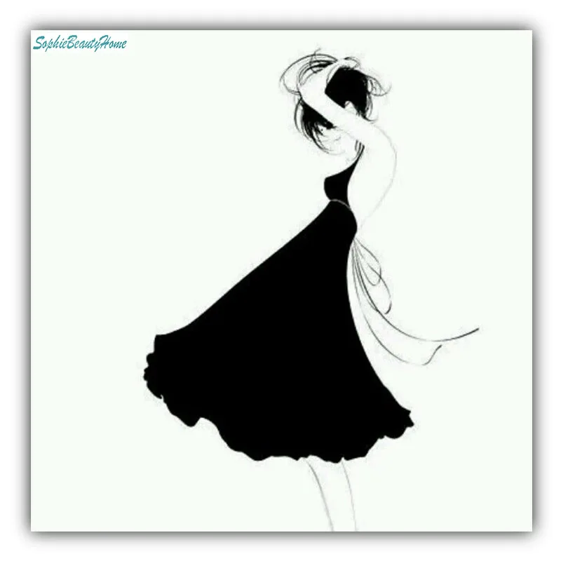 Sophie beauty homeDIY 5D diamond painting black dress beautiful girl embroidery cross stitch wall stickers mosaic pattern
Sophie beauty homeDIY 5D diamond painting black dress beautiful girl embroidery cross stitch wall stickers mosaic pattern