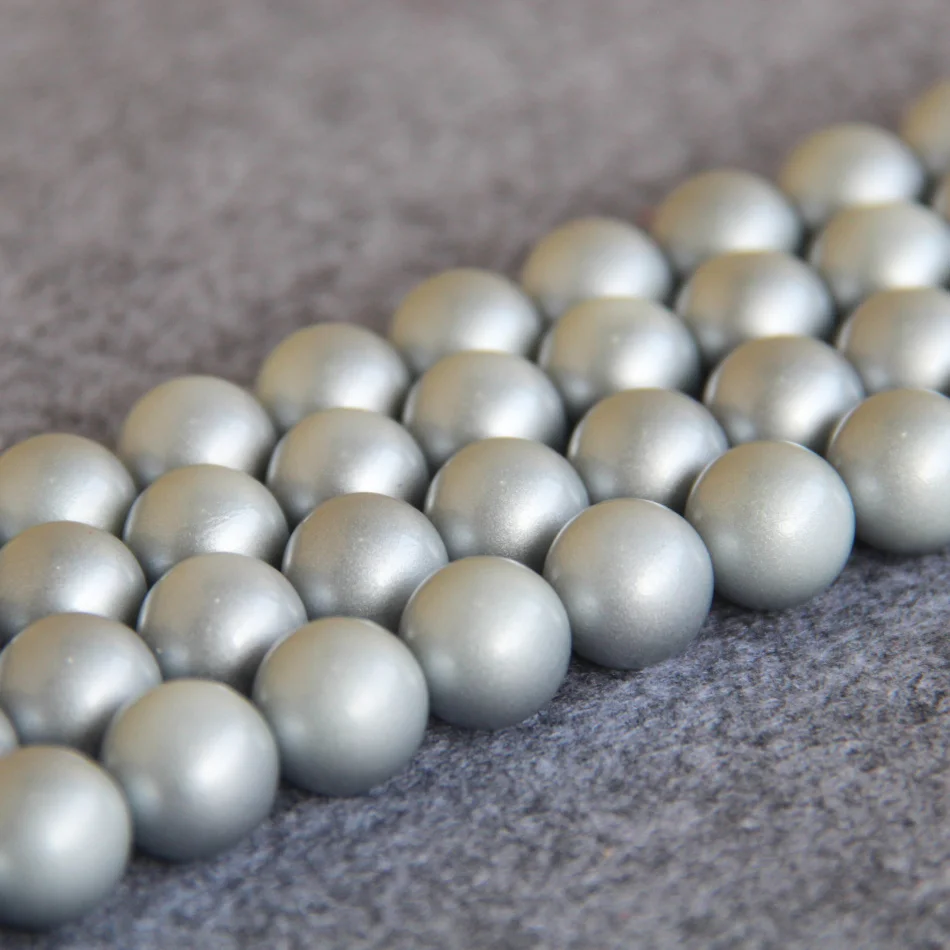 14mm high-quality Grey Shell glass beads DIY women loose beads Jewelry Accessories gift 15inch 2pc/lot Wholesale and retail
14mm high-quality Grey Shell glass beads DIY women loose beads Jewelry Accessories gift 15inch 2pc/lot Wholesale and retail