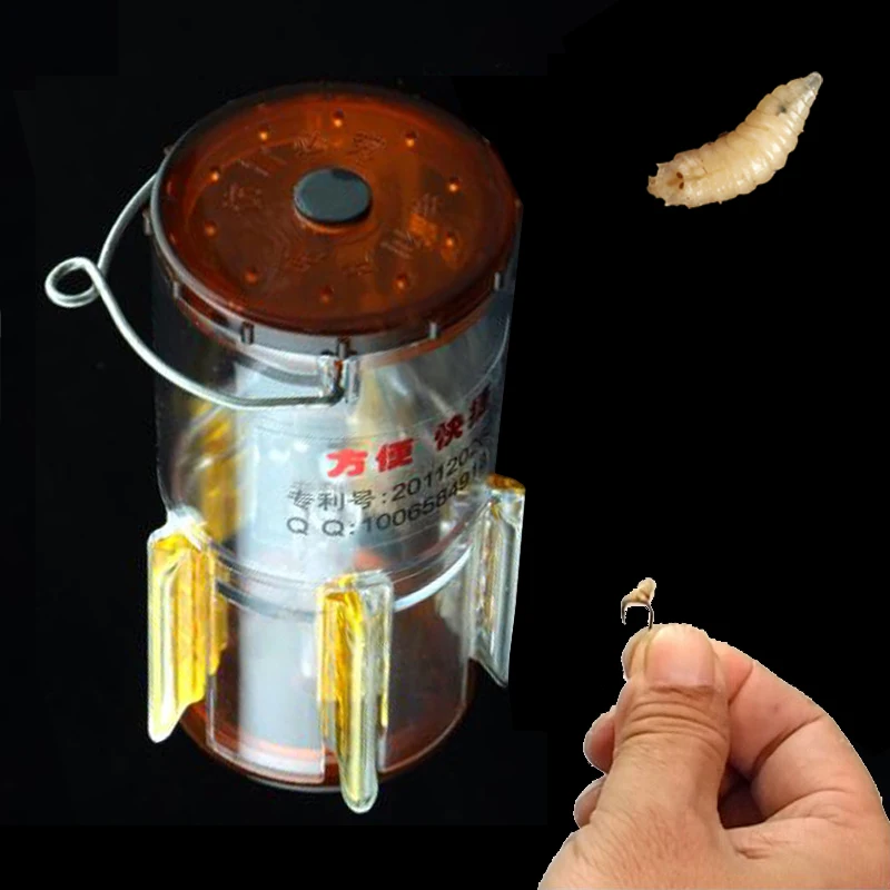 Smart Kingfisher Fishing Live Bait Hook Maggot Hanger Hang Maggot on Hook Appplicable at Night with LED Light Safe Clear Quick
Smart Kingfisher Fishing Live Bait Hook Maggot Hanger Hang Maggot on Hook Appplicable at Night with LED Light Safe Clear Quick
