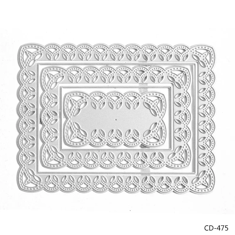 Rectangular Border Metal Cutting Dies for Scrapbooking Photo Album Embossing DIY Paper Cards Making Decorative Stencil Craft
Rectangular Border Metal Cutting Dies for Scrapbooking Photo Album Embossing DIY Paper Cards Making Decorative Stencil Craft