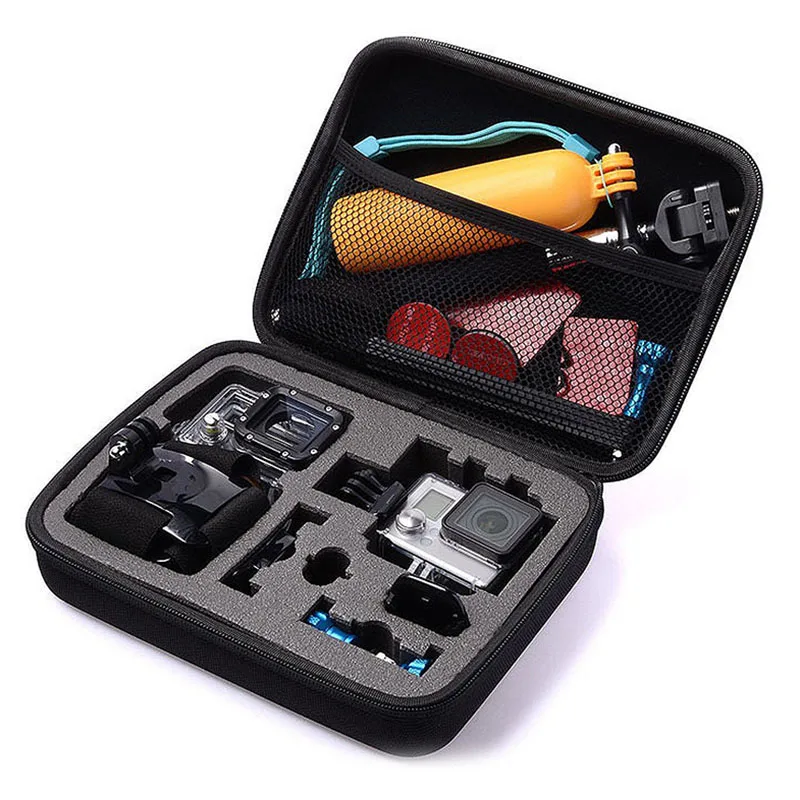 New Medium Camera Storage Bag Carrying Case for Gopro Hero 3+/3 Hero 4 DOM668