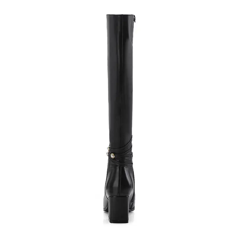 MORAZORA 2020 newest knee high boots women top quality genuine leather boots warm autumn winter boots high heels shoes woman
MORAZORA 2020 newest knee high boots women top quality genuine leather boots warm autumn winter boots high heels shoes woman