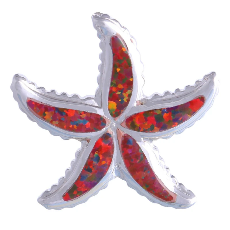 New Statement Star Silver Color Overlay Orange Fire Opal Pendant For Women Fashion Jewelry P098
New Statement Star Silver Color Overlay Orange Fire Opal Pendant For Women Fashion Jewelry P098