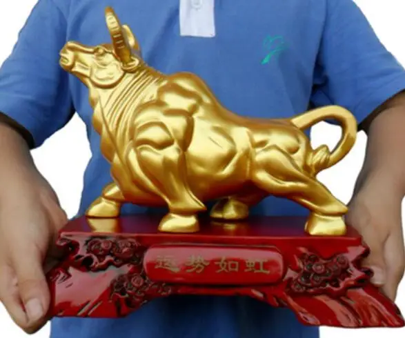 Resin large handicraft cattle potential Street Animal OX Bull Taurus Large cattle Crafts TV Cabinet statues sculpture Home
Resin large handicraft cattle potential Street Animal OX Bull Taurus Large cattle Crafts TV Cabinet statues sculpture Home