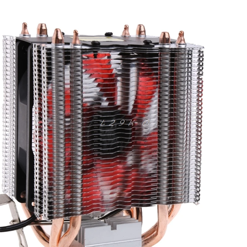1PC Thermal Grease + 4 Heatpipe 130W Red CPU Cooler 3-Pin Fan Heatsink For Intel LGA2011 AMD AM2
1PC Thermal Grease + 4 Heatpipe 130W Red CPU Cooler 3-Pin Fan Heatsink For Intel LGA2011 AMD AM2