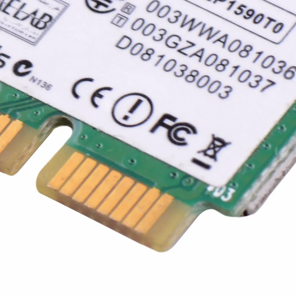 Laptop Network Cards AR5B95 AR9285 WiFi Half Mini PCI-E Wireless Card 518436-002 Notebook Computer Network Cards VCA66 P51
Laptop Network Cards AR5B95 AR9285 WiFi Half Mini PCI-E Wireless Card 518436-002 Notebook Computer Network Cards VCA66 P51