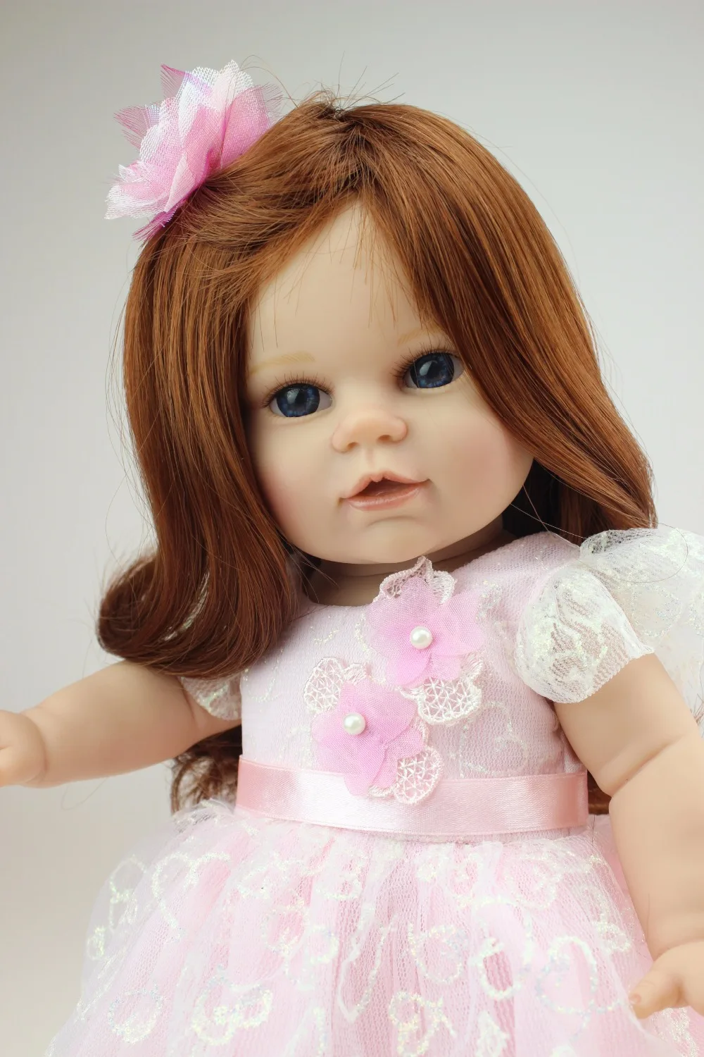 40cm Full Vinyl American princess Doll Fashion Reborn Baby Toys Children Birthday Gift boneca
40cm Full Vinyl American princess Doll Fashion Reborn Baby Toys Children Birthday Gift boneca