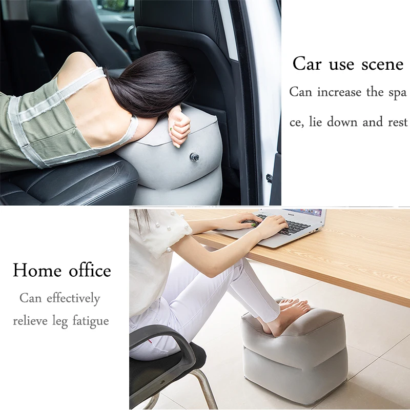 Travel Inflatable Pillow Plane Train Foot MAT Pad Air Inflatable Large Valve Footrest Pillow 3 Layer Cushion Travel accessories
Travel Inflatable Pillow Plane Train Foot MAT Pad Air Inflatable Large Valve Footrest Pillow 3 Layer Cushion Travel accessories