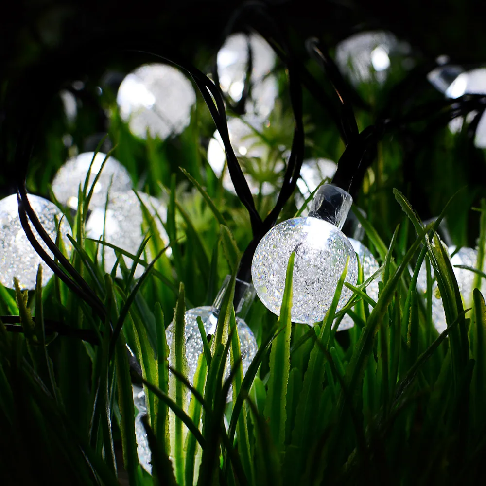 SZYOUMY 6M 30LEDs Crystal Ball Waterproof Colorful Fairy Outdoor Solar Light Garden Christmas Party Decoration String Lights
SZYOUMY 6M 30LEDs Crystal Ball Waterproof Colorful Fairy Outdoor Solar Light Garden Christmas Party Decoration String Lights