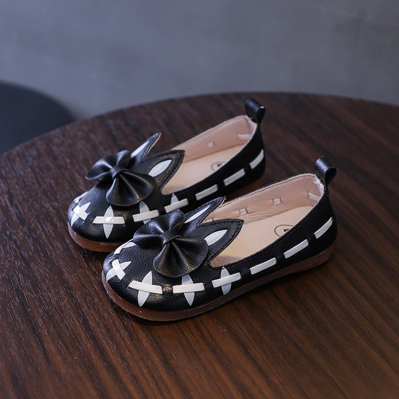 Girls Leather Shoes 2019 Autumn New Cute Rabbit Bow Kids Shoes for Girls Princess Flat Soft Bottom Single Shoes Casual Sneakers
Girls Leather Shoes 2019 Autumn New Cute Rabbit Bow Kids Shoes for Girls Princess Flat Soft Bottom Single Shoes Casual Sneakers