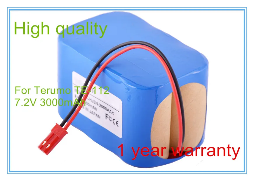 Replacement for 6N-1200SCK TE-112 infusion pump Medical Battery Notice the difference Another Terminal Interface
Replacement for 6N-1200SCK TE-112 infusion pump Medical Battery Notice the difference Another Terminal Interface
