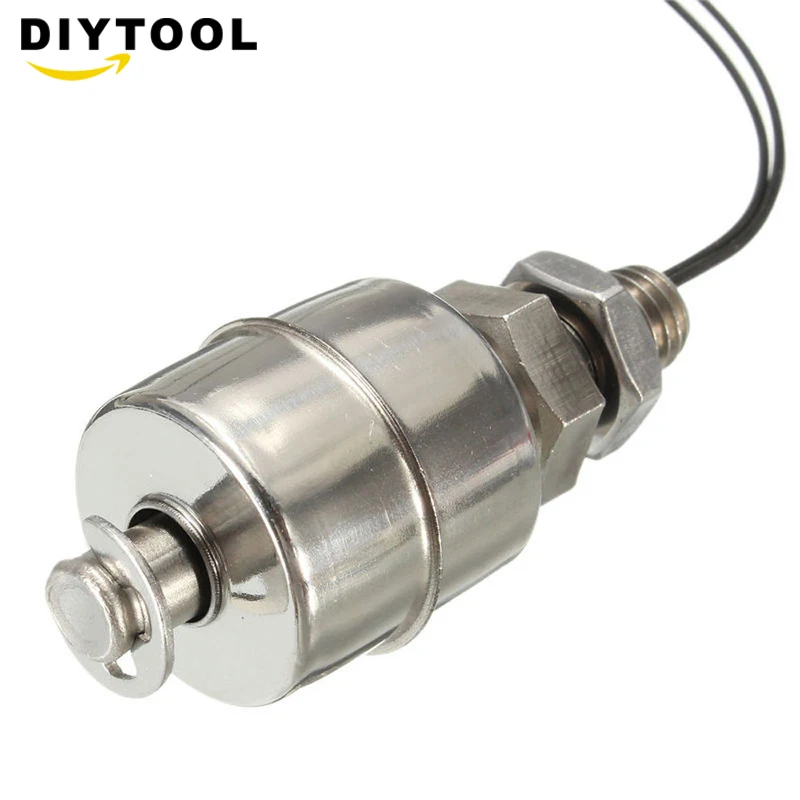 Stainless Steel Vertical Liquid Water Level Sensor Internal Float Switch 45mm Line 30CM
Stainless Steel Vertical Liquid Water Level Sensor Internal Float Switch 45mm Line 30CM