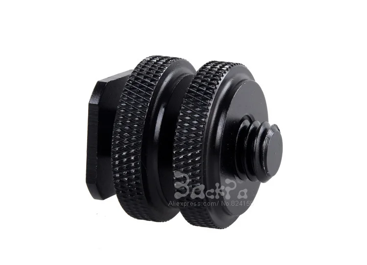 10PCS Flash Light Stand Hot Shoe Adapter to 3/8 Double Screw Photo Studio Accessories
10PCS Flash Light Stand Hot Shoe Adapter to 3/8 Double Screw Photo Studio Accessories