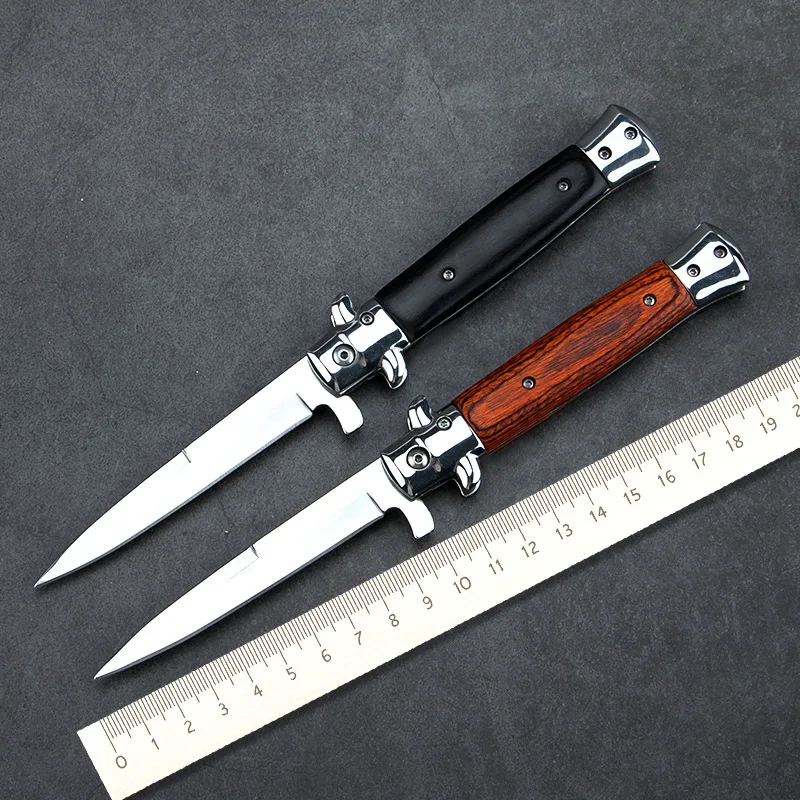 Stainless Steel Knife Handmade Forged Outdoor Survival Hunting Knives Tactical pocket knifes Wood Handle Folding Blade Knife
Stainless Steel Knife Handmade Forged Outdoor Survival Hunting Knives Tactical pocket knifes Wood Handle Folding Blade Knife