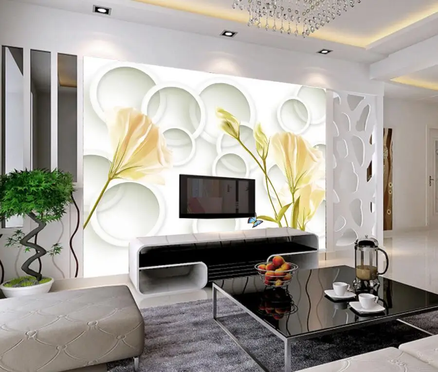 Custom 3d modern wallpaper,3D circle background flower butterfly papel de parede,hotel living room sofa TV wall bedroom murals
Custom 3d modern wallpaper,3D circle background flower butterfly papel de parede,hotel living room sofa TV wall bedroom murals