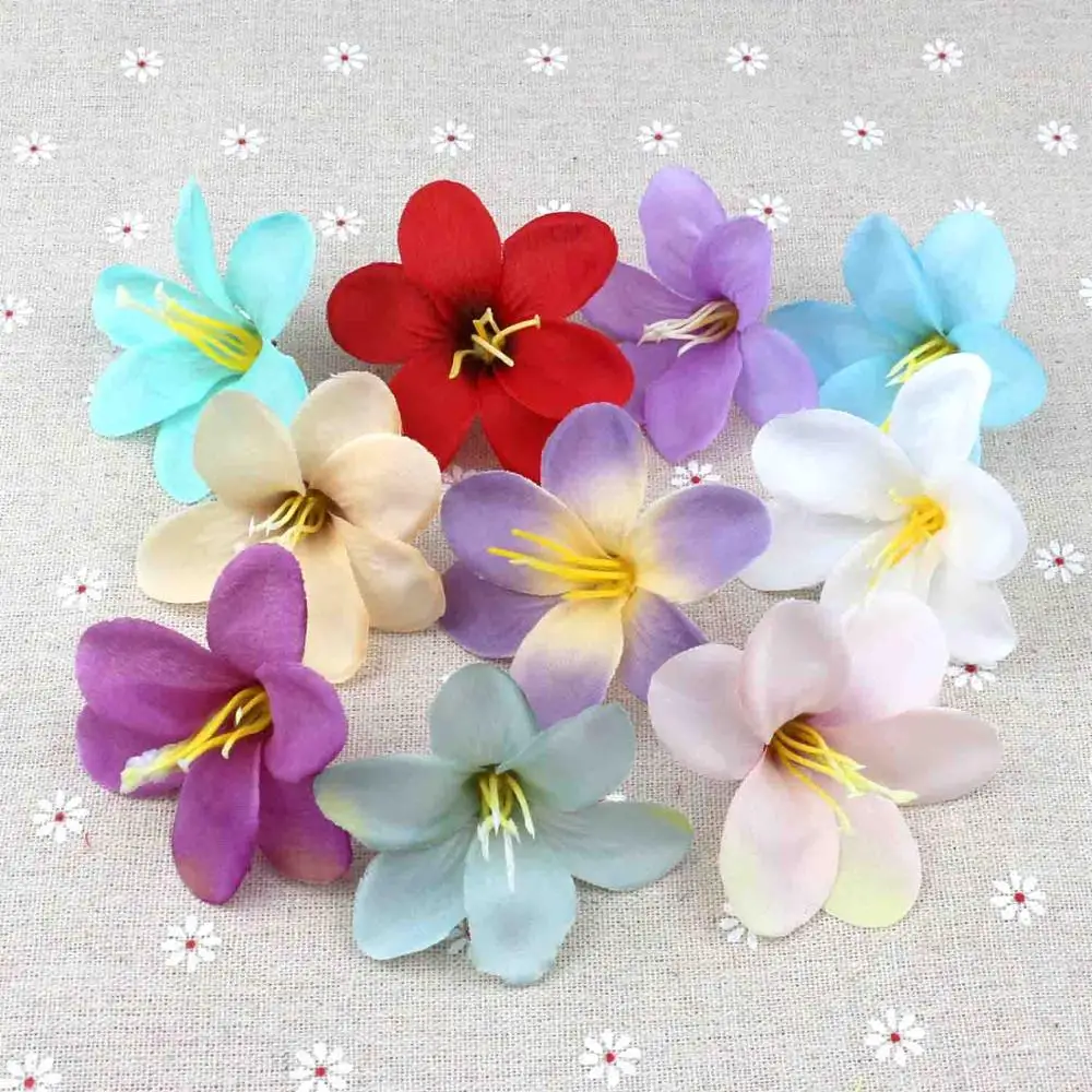 30pcs 6CM silk lily handmade artificial flower head wedding party home decoration DIY wreath gift box scrapbook crafts
30pcs 6CM silk lily handmade artificial flower head wedding party home decoration DIY wreath gift box scrapbook crafts