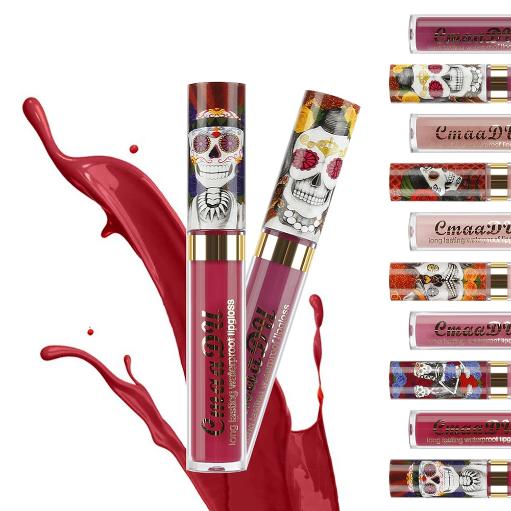 CmaaDu Matte Liquid Lip Gloss Waterproof Sexy Glitter Lipstick Long Lasting Makeup Cosmetics Lipgloss Red Lip Tint TSLM2
CmaaDu Matte Liquid Lip Gloss Waterproof Sexy Glitter Lipstick Long Lasting Makeup Cosmetics Lipgloss Red Lip Tint TSLM2