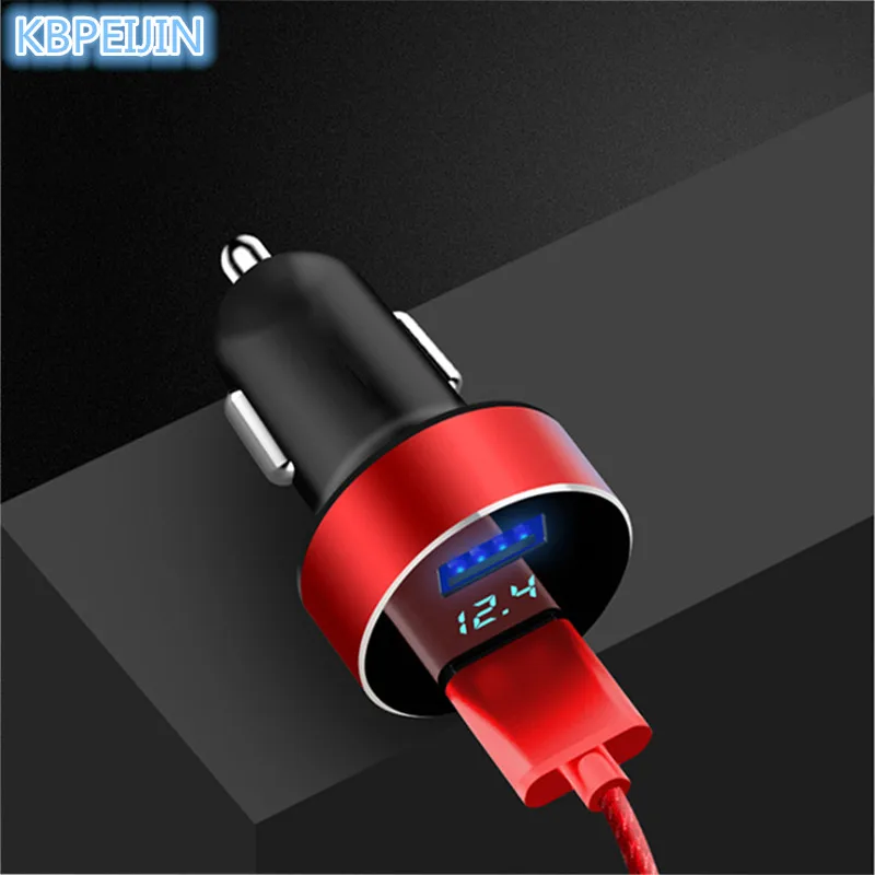 HOT Car styling Smart Car Charger Digital Display Dual USB Phone Charger for Audi a4 a3 q5 q7 a5 b6 b8 a6 c5 b7 c6 accessories
HOT Car styling Smart Car Charger Digital Display Dual USB Phone Charger for Audi a4 a3 q5 q7 a5 b6 b8 a6 c5 b7 c6 accessories