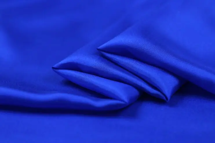 

Howmay ткань из чистого шелка habotai 8 момме 114 см 45 "темно-синий сапфир 71 # ткань habutai для Декор одежды, подкладка