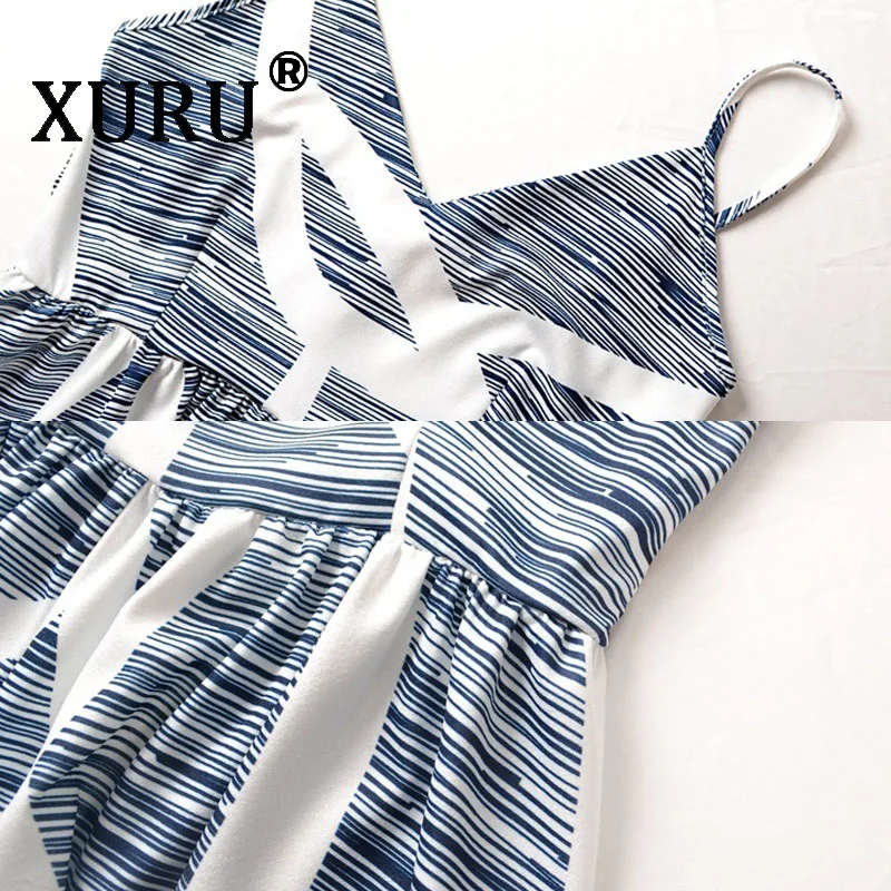 XURU new hot sexy V-neck jumpsuit strap print loose seaside holiday one-piece shorts
XURU new hot sexy V-neck jumpsuit strap print loose seaside holiday one-piece shorts