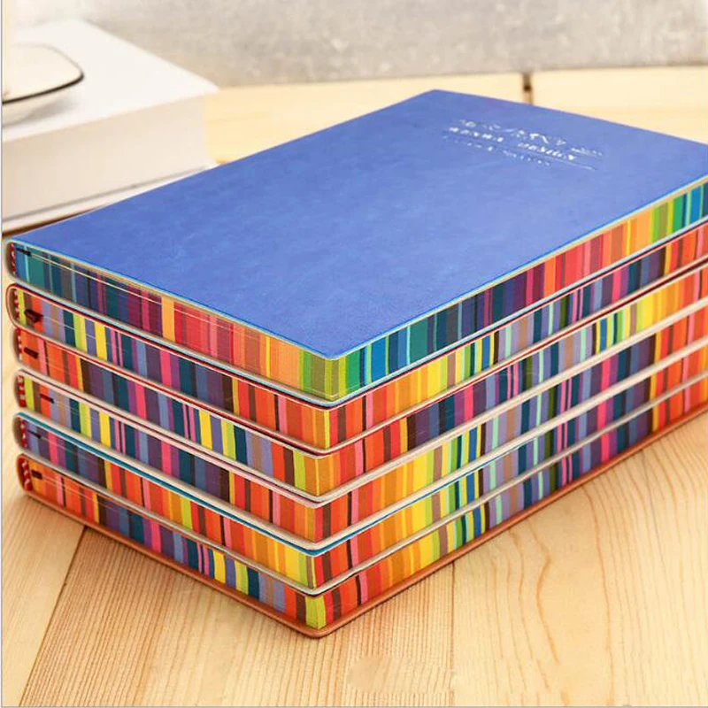 1PCS Notebook Rainbow A5 Kawaii Stationery Business Simple Leather Conference Book School Office Supplies Stationery
1PCS Notebook Rainbow A5 Kawaii Stationery Business Simple Leather Conference Book School Office Supplies Stationery