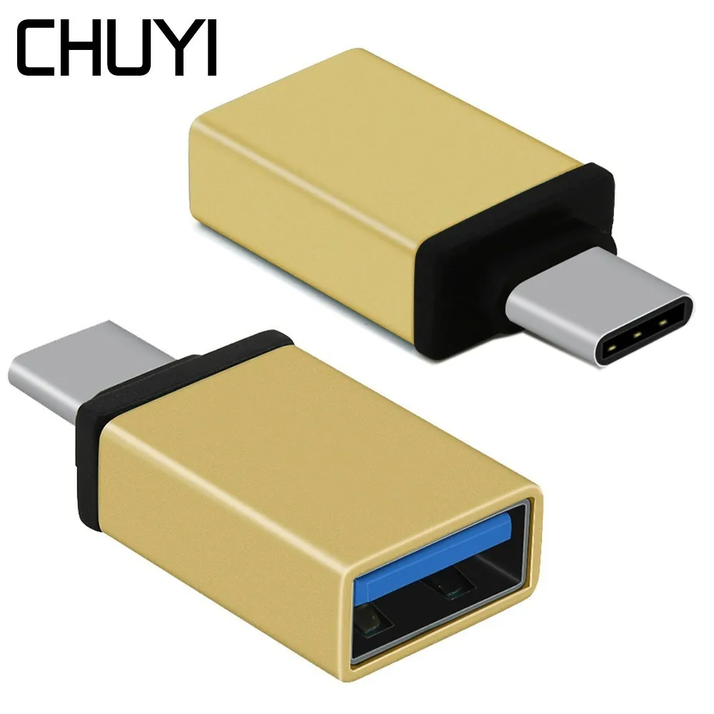 

CHUYI USB C 3.0 Adapter Type C To USB3.0 Hub 5Gbps High Speed Transfer Portable Mini USB OTG Splitter For Macbook Laptop Phone