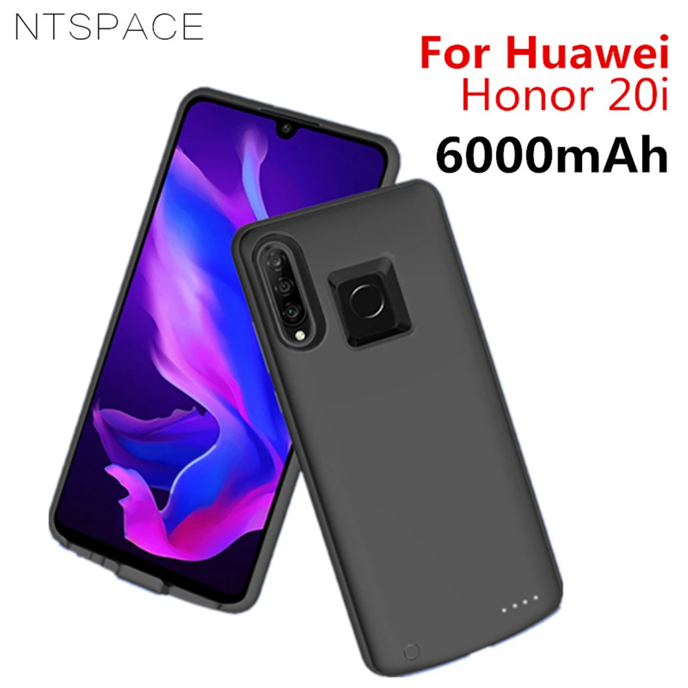 NTSPACE Backup Power Bank Case For Huawei Honor 20i Battery Cases 6000mAh External Battery Powerbank Charging Cover Case
NTSPACE Backup Power Bank Case For Huawei Honor 20i Battery Cases 6000mAh External Battery Powerbank Charging Cover Case