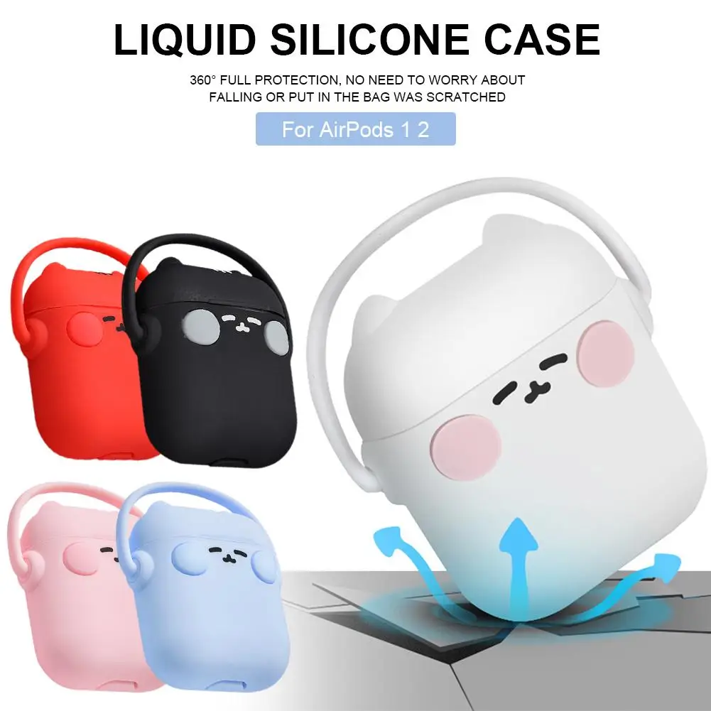 Cartoon Wireless Bluetooth Earphone Case For Apple AirPods 1 2 Silicone Charging Headphones Cases For Airpods Protective Cover
Cartoon Wireless Bluetooth Earphone Case For Apple AirPods 1 2 Silicone Charging Headphones Cases For Airpods Protective Cover