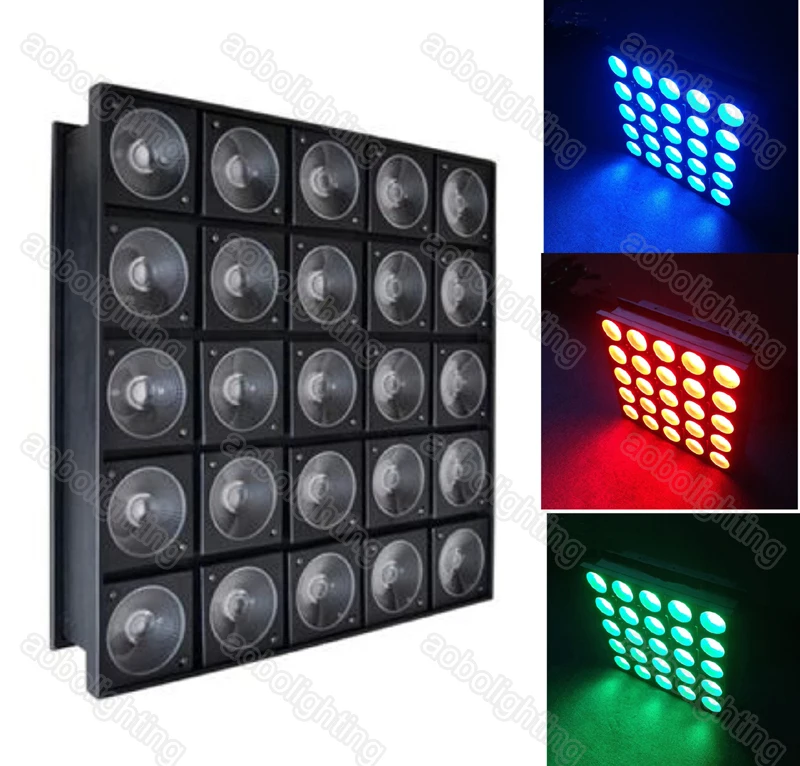 25x30W 3in1 светодиодные Матричные огни RGB бар представление сцены фоновый эффект