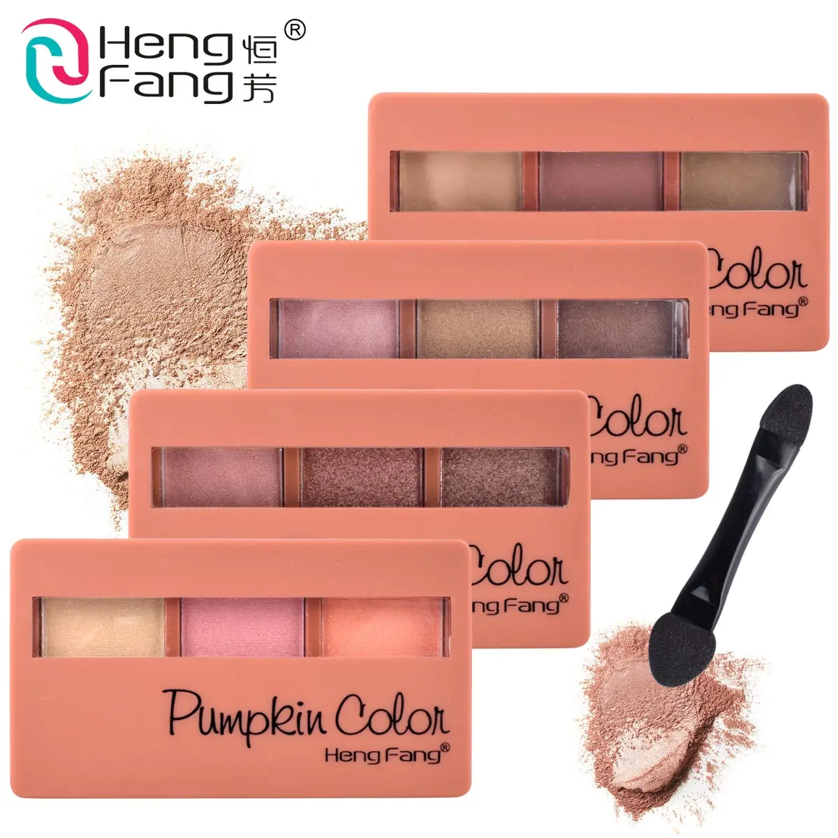 HengFang Eyes Makeup Tool 3 Colors Matte Shimmer Eyeshadow Palette With Brush Gift Easy To Wear Long Lasting Eye Shadow #H6518
HengFang Eyes Makeup Tool 3 Colors Matte Shimmer Eyeshadow Palette With Brush Gift Easy To Wear Long Lasting Eye Shadow #H6518