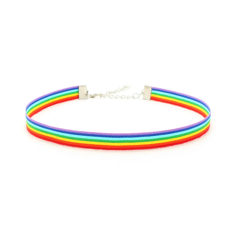 1PC Korea Colorful Chokers Necklaces for Women Female Fashion Collar Chain Rainbow Color Necklace Girl Party N15
1PC Korea Colorful Chokers Necklaces for Women Female Fashion Collar Chain Rainbow Color Necklace Girl Party N15