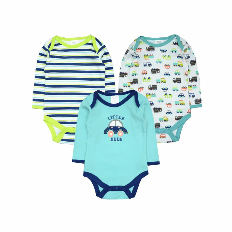 3 PCS/lot Baby Romper Girl Boy Long Sleeve Infant Print Summer Autumn Clothing Set for Newborn Jumpsuits & Rompers
3 PCS/lot Baby Romper Girl Boy Long Sleeve Infant Print Summer Autumn Clothing Set for Newborn Jumpsuits & Rompers