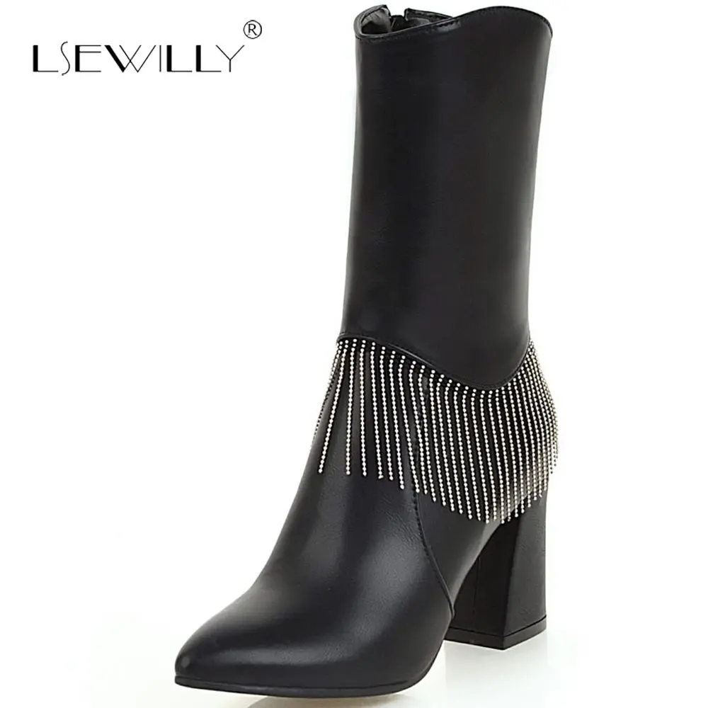 Lsewilly women casual boots Thick Heel Riding Equestrian Shoes Winter Women Mid Calf Boots plus size 32-43 zapatos mujer E118
Lsewilly women casual boots Thick Heel Riding Equestrian Shoes Winter Women Mid Calf Boots plus size 32-43 zapatos mujer E118