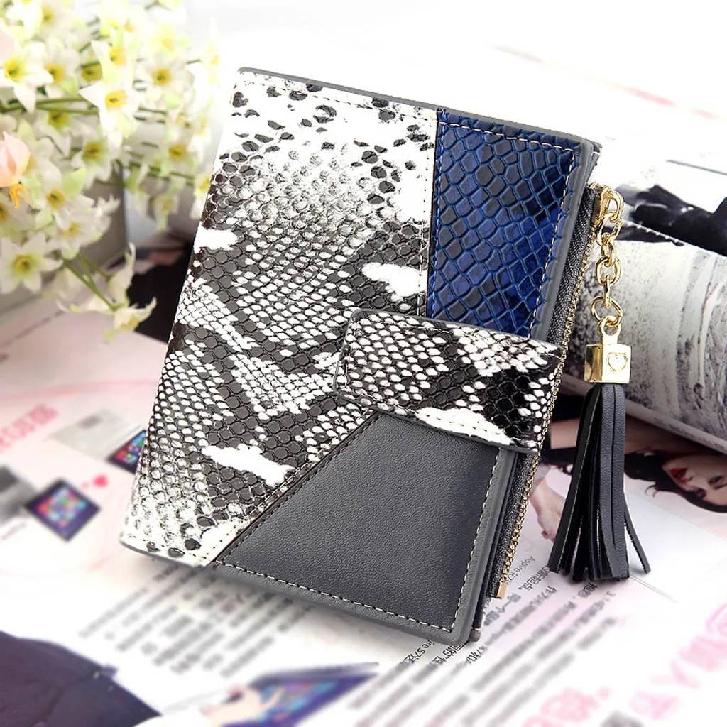 2019 Maison Fabre Wallet Women Short Leopard Print Snake Cute Fashion Purse Tassel Leather Wallet Coin Card Clutch
2019 Maison Fabre Wallet Women Short Leopard Print Snake Cute Fashion Purse Tassel Leather Wallet Coin Card Clutch