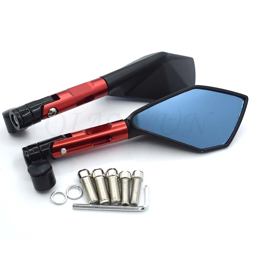 Universal motorcycle rearview mirror motorcycle CNC aluminum alloy side mirror for Yamaha R1 R6 R125 R15 FZ16 FZ1 MT09 MT07 FZ6
Universal motorcycle rearview mirror motorcycle CNC aluminum alloy side mirror for Yamaha R1 R6 R125 R15 FZ16 FZ1 MT09 MT07 FZ6
