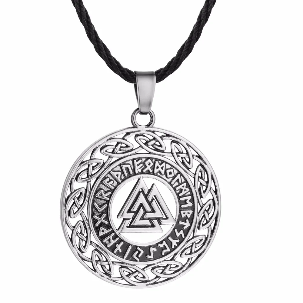 Nostalgia Viking Valknut Scandinavian Norse Runes Amulet Wicca Pagan Mens Womens Necklace Fashion Jewelry
Nostalgia Viking Valknut Scandinavian Norse Runes Amulet Wicca Pagan Mens Womens Necklace Fashion Jewelry
