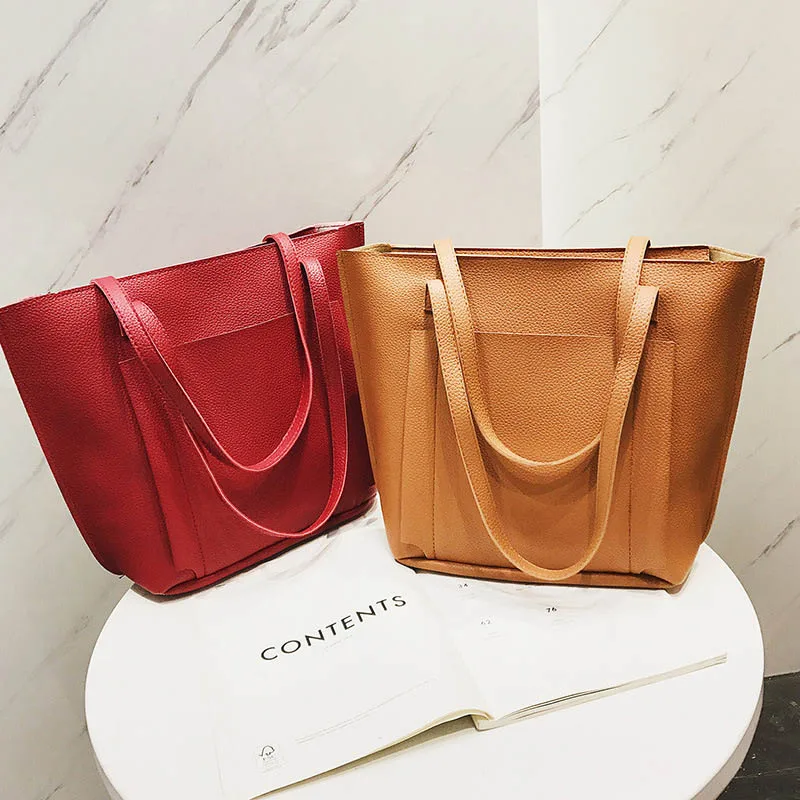 4 Pcs/Set Fashion Women Messenger Bag Ladies' PU Leather Handbag Purse Solid Color Wallet Girl Shoulder Crossbody Bag Sac A Main
4 Pcs/Set Fashion Women Messenger Bag Ladies' PU Leather Handbag Purse Solid Color Wallet Girl Shoulder Crossbody Bag Sac A Main