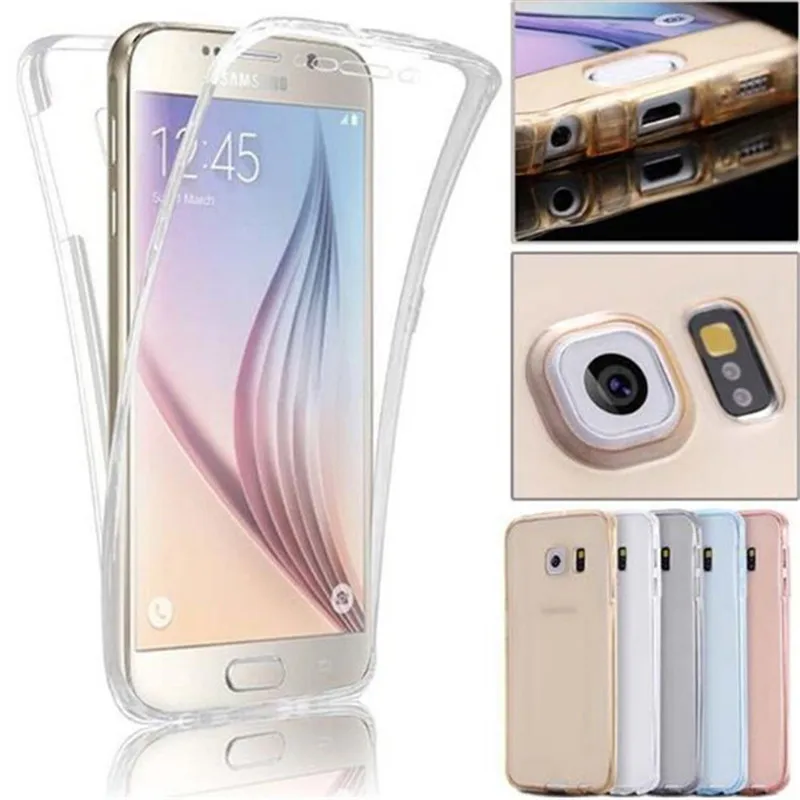 Фото Роскошный чехол с полным покрытием 360 градусов для Samsung Galaxy S10e S10 S9 S8 Plus S7 Edge A6 A7 A8 A9