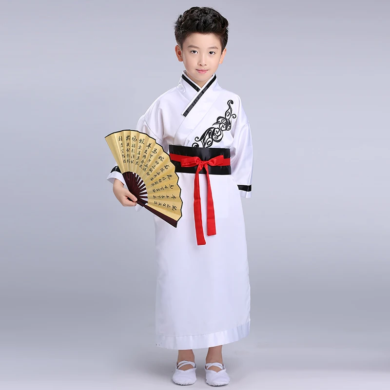 Детское платье эпохи династии Тан традиционный костюм ханьфу для косплея