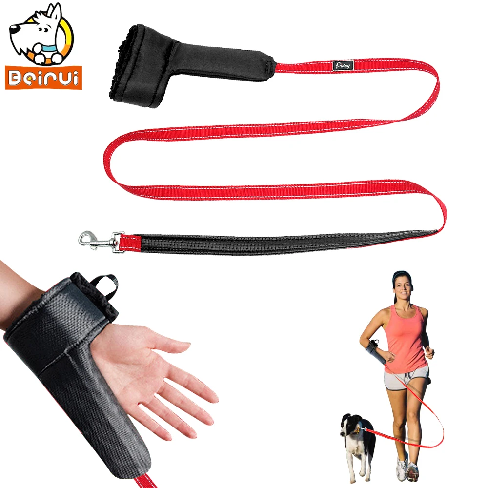 Hands Free Nylon Dog Leash Heavy Duty Wrist Strap Dogs Leads Puppy Jogging Running Walking Training Leashes Used for Collar
Hands Free Nylon Dog Leash Heavy Duty Wrist Strap Dogs Leads Puppy Jogging Running Walking Training Leashes Used for Collar