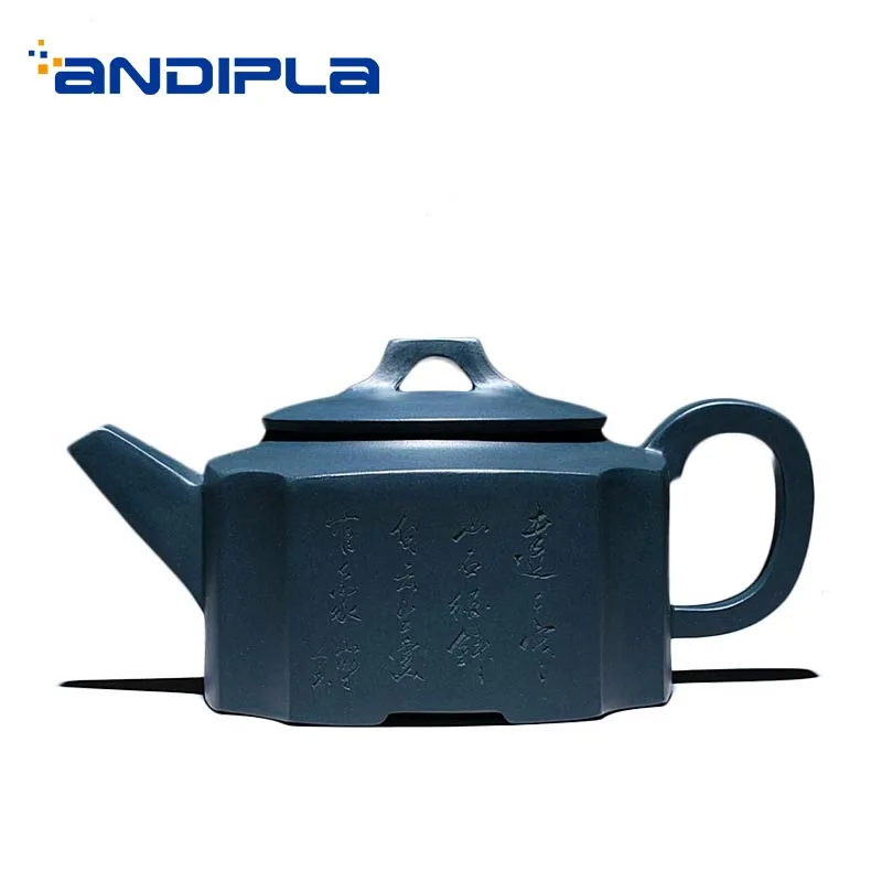 370ml Yixing Purple Clay Teapot Natural Green Mud Quartet Zisha Tea Pot Kettle Chinese Kung Fu Tea Set Drinkware Art Decoration
370ml Yixing Purple Clay Teapot Natural Green Mud Quartet Zisha Tea Pot Kettle Chinese Kung Fu Tea Set Drinkware Art Decoration