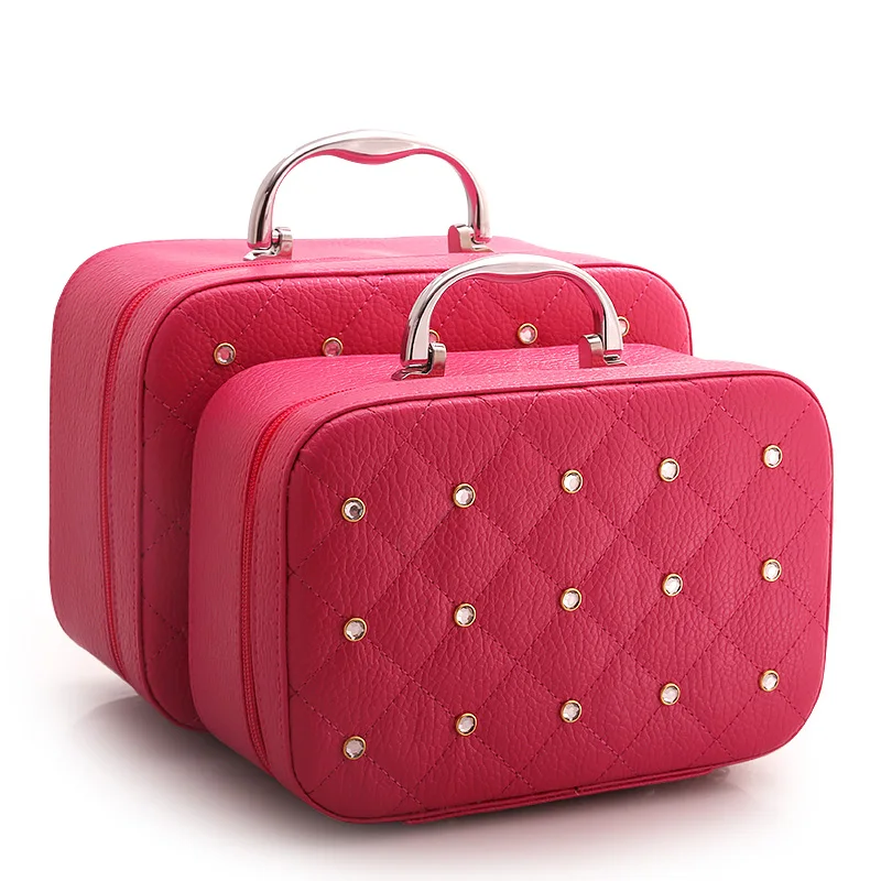 Portable Simple Storage Box Large Capacity Multi-function Suitcase Fashion Travel Cosmetic Case Waterproof Lovely
Portable Simple Storage Box Large Capacity Multi-function Suitcase Fashion Travel Cosmetic Case Waterproof Lovely